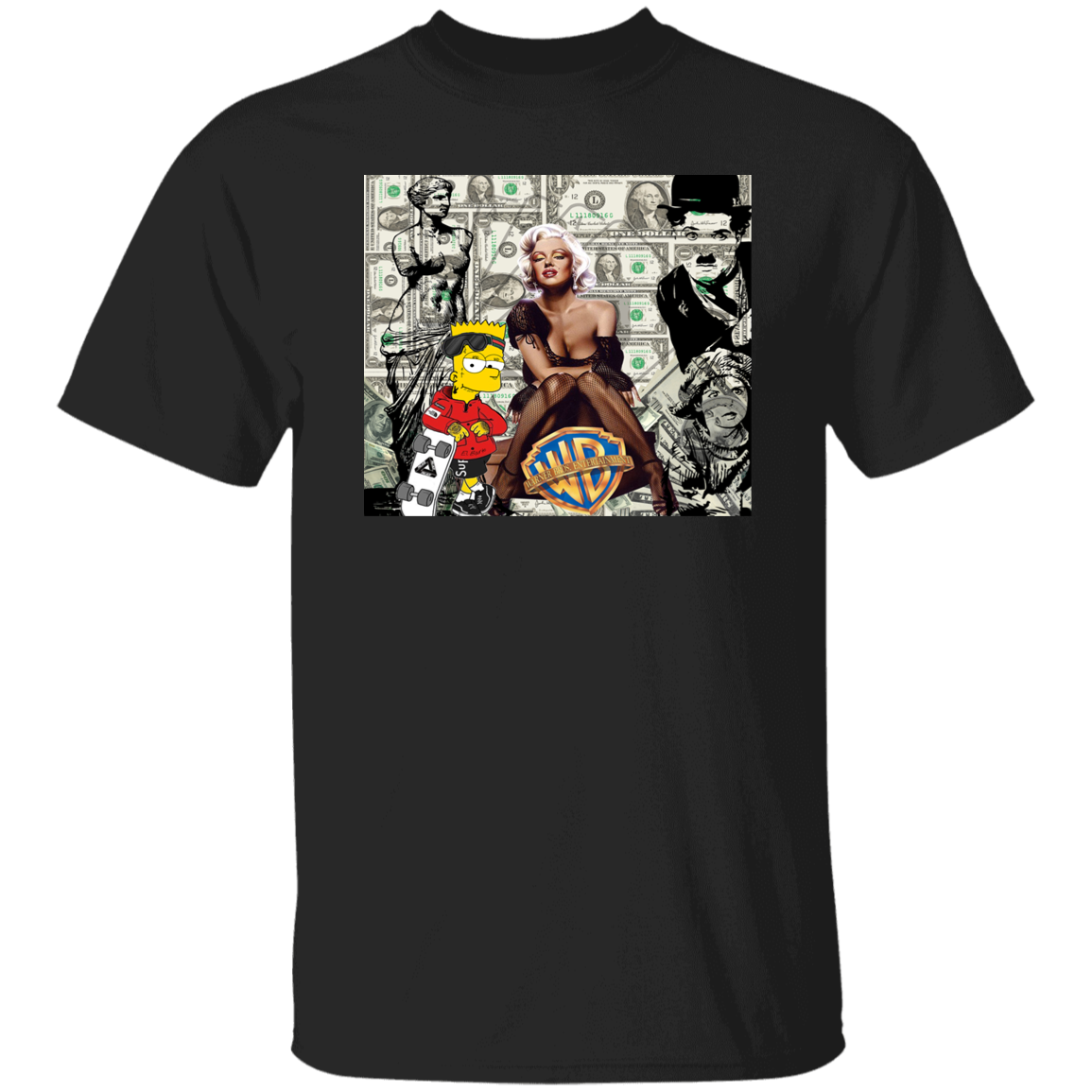 "MONEY MAKING MARILYN" 5.3 oz. T-Shirt