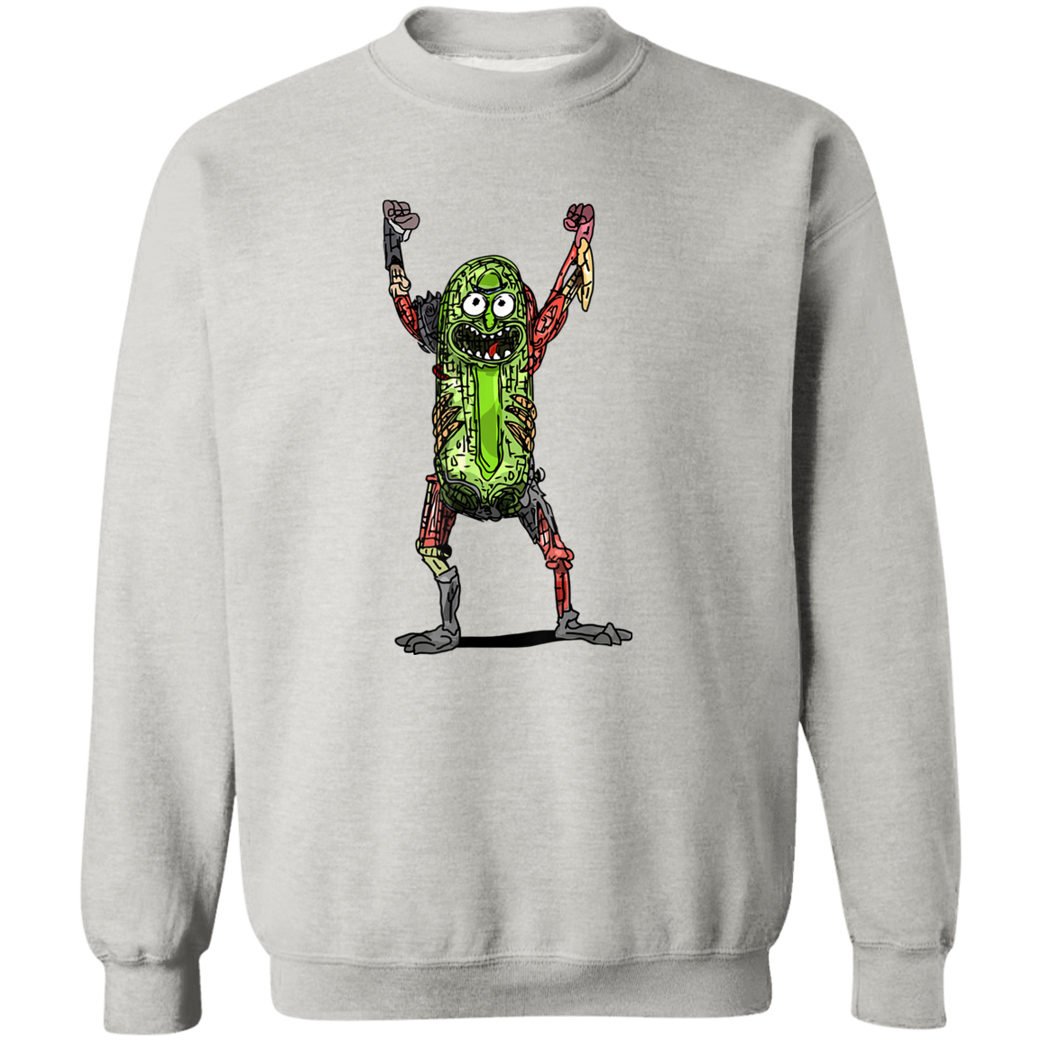 "PICKLE RICK" Crewneck Pullover Sweatshirt