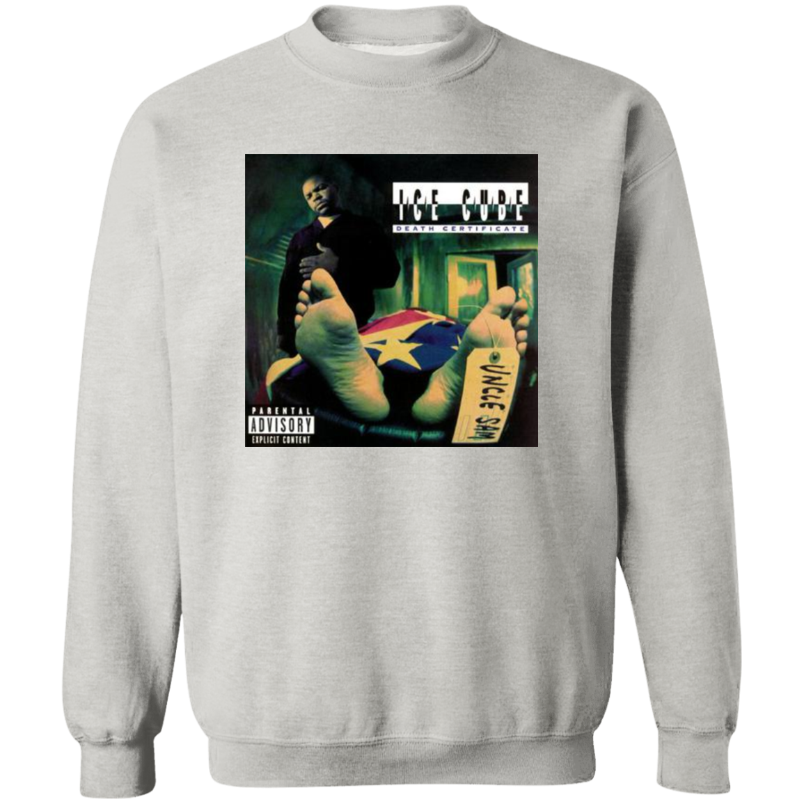 "I.C.D.C." Crewneck Pullover Sweatshirt