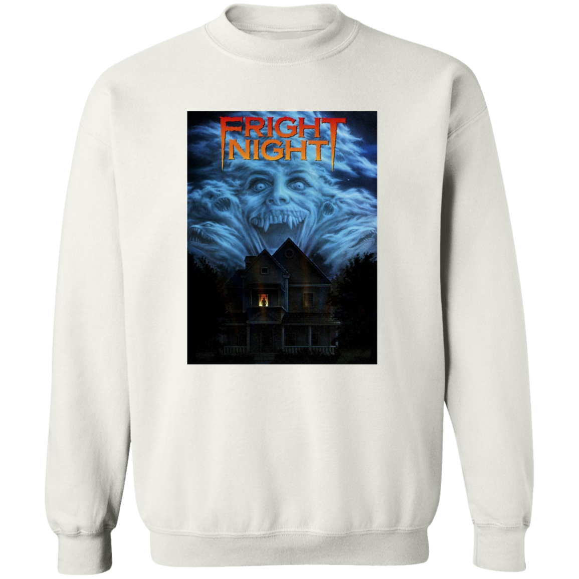 "FRIGHT NIGHT" Crewneck Pullover Sweatshirt