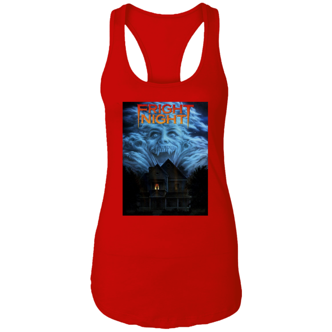 "FRIGHT NIGHT" Ladies Ideal Racerback Tank