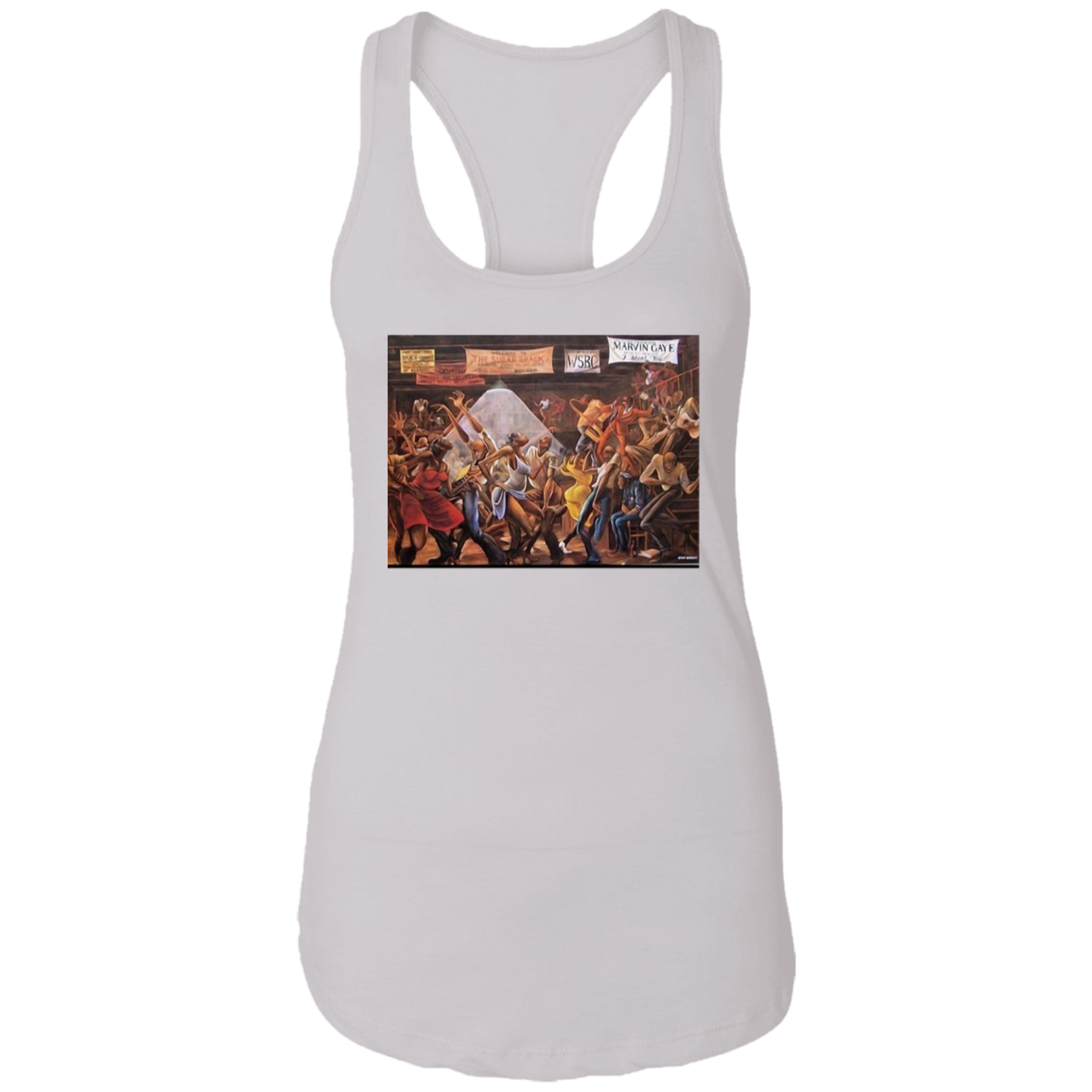 "GOOD TIMES" Ladies Ideal Racerback Tank