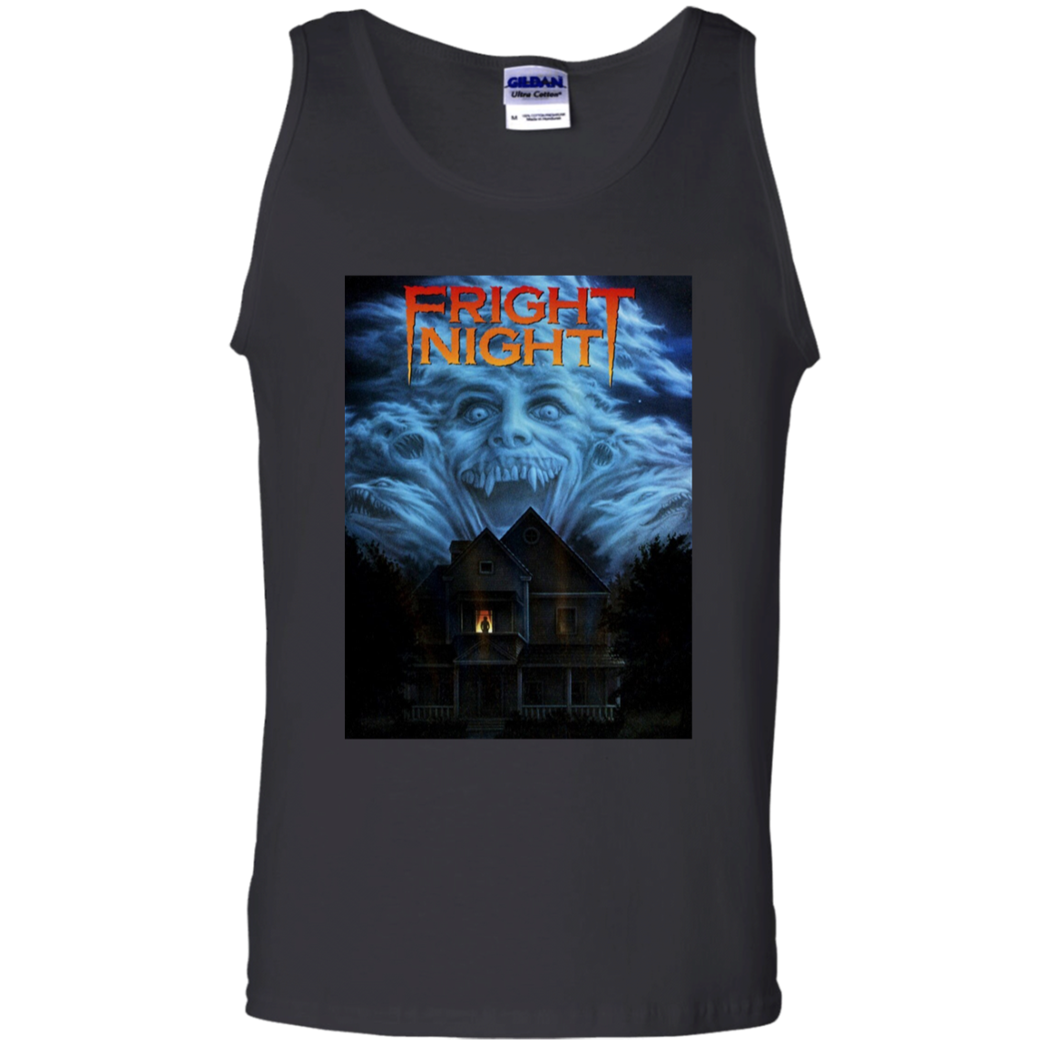 "FRIGHT NIGHT" 100% Cotton Tank Top