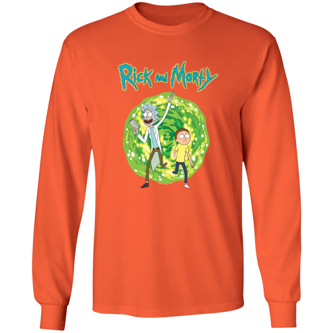 "RICK AND MORTY" LS Ultra Cotton T-Shirt