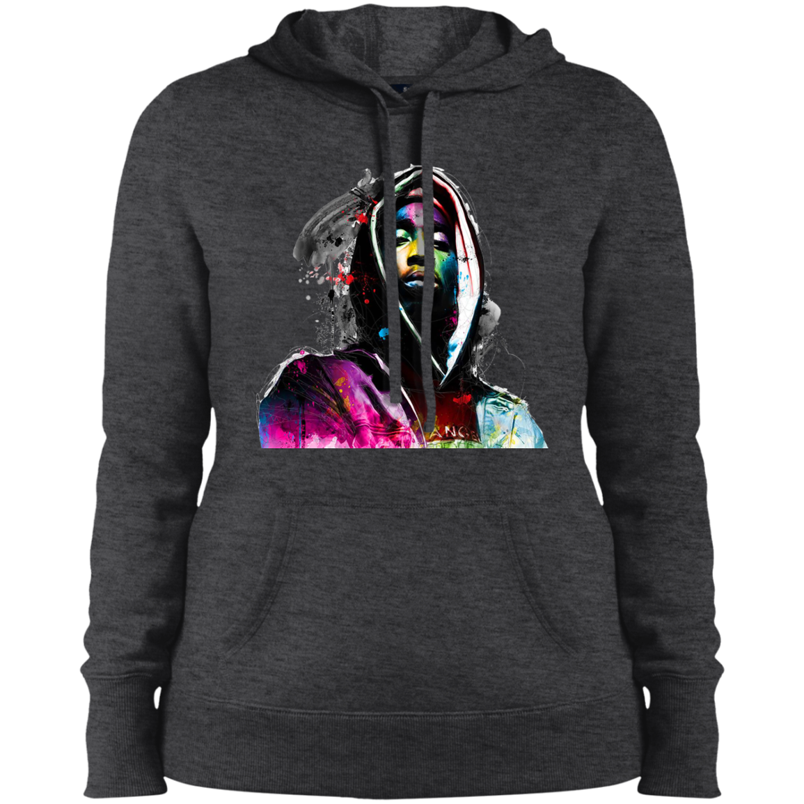 "DEAR MAMA" Ladies' Pullover Hooded Sweatshirt