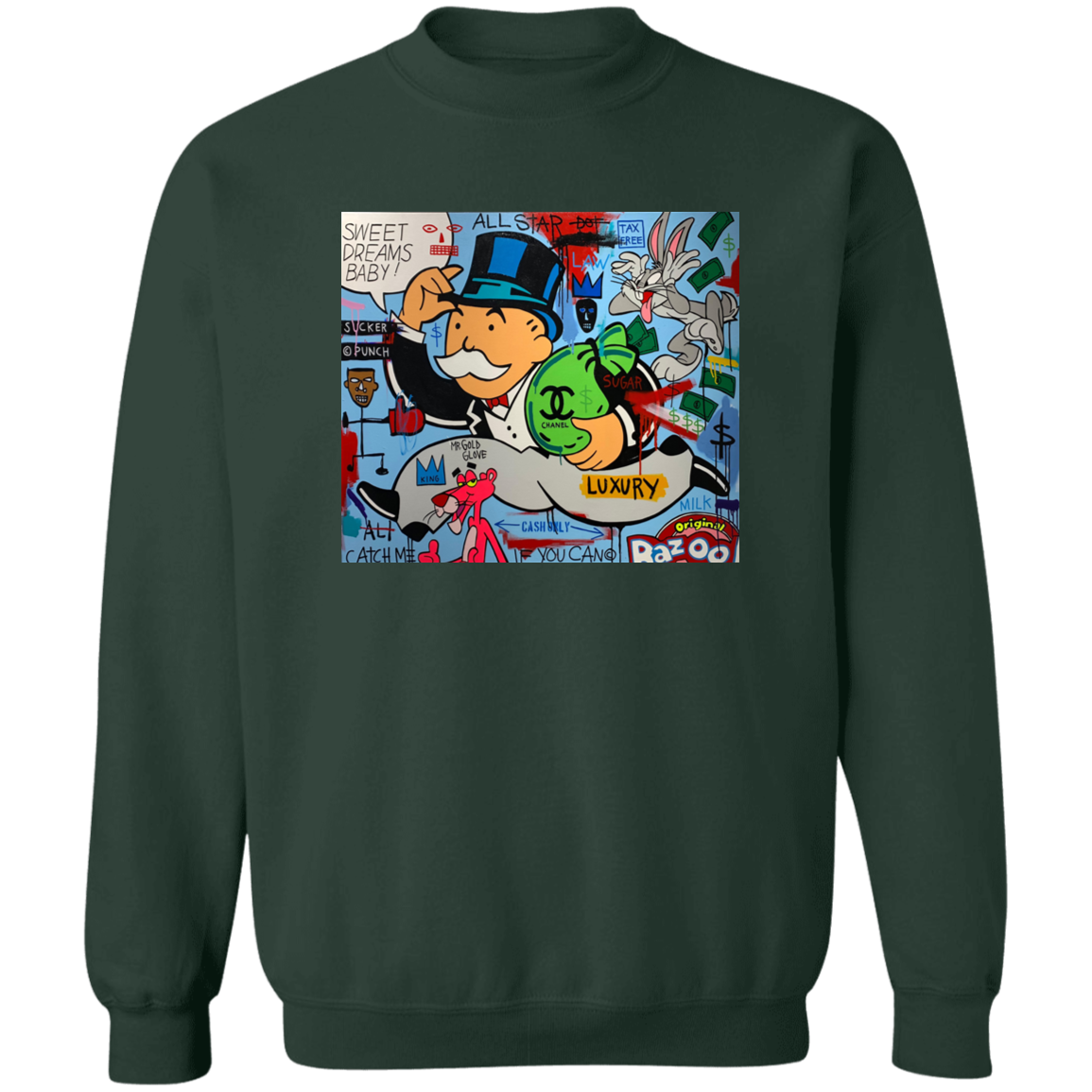 "SWEET DREAMS" Crewneck Pullover Sweatshirt