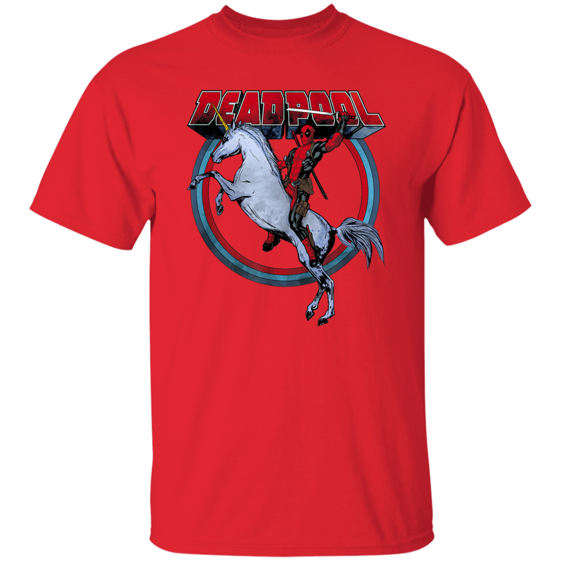 "UNICORN DEADPOOL" 5.3 oz. T-Shirt