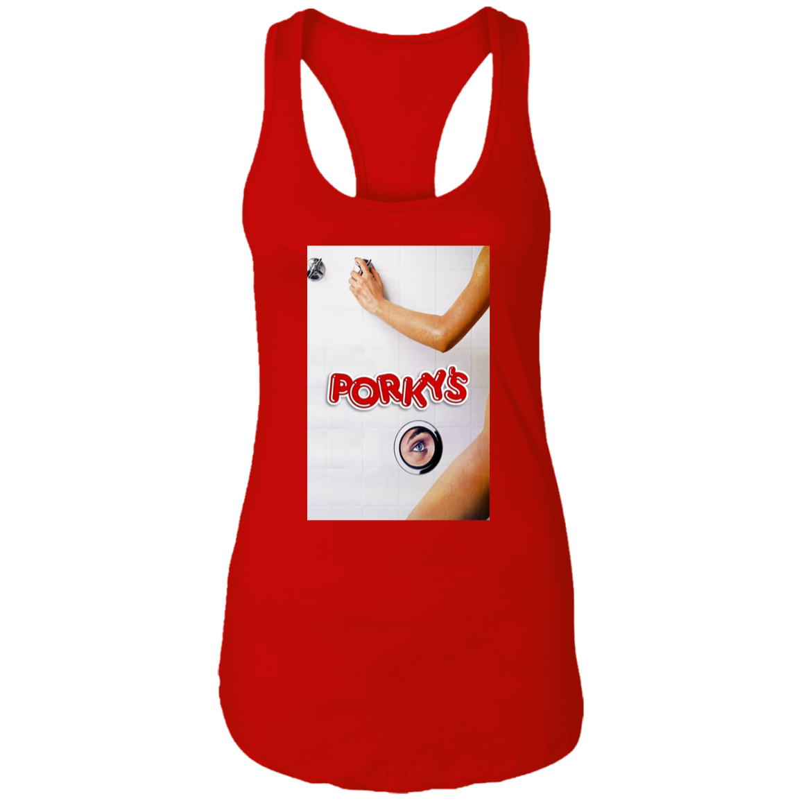 "GET IT AT" Ladies Ideal Racerback Tank