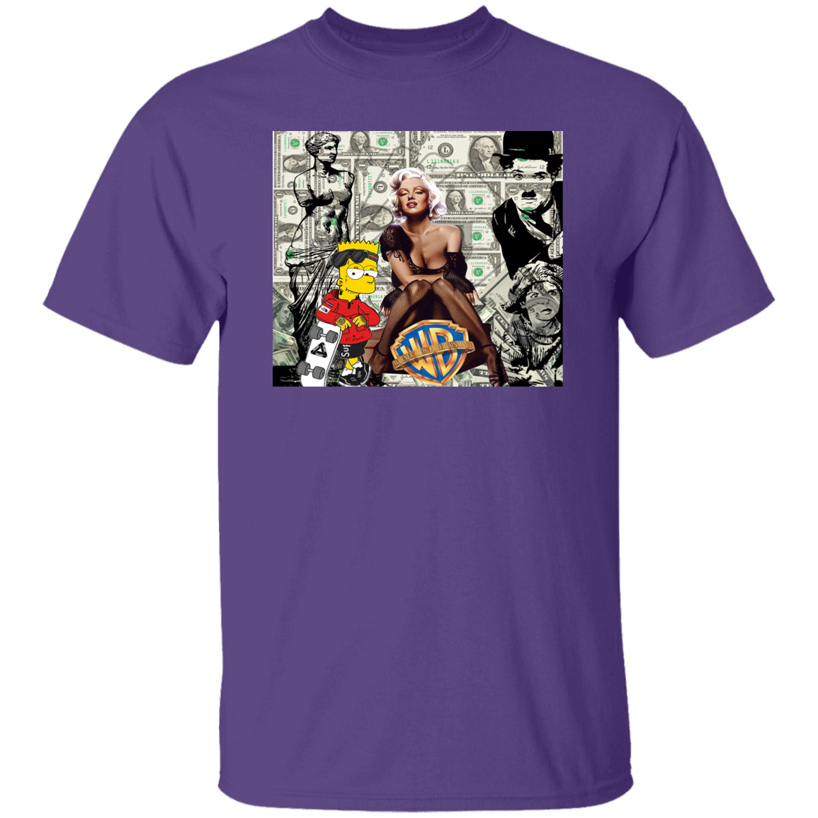 "MONEY MAKING MARILYN" 5.3 oz. T-Shirt