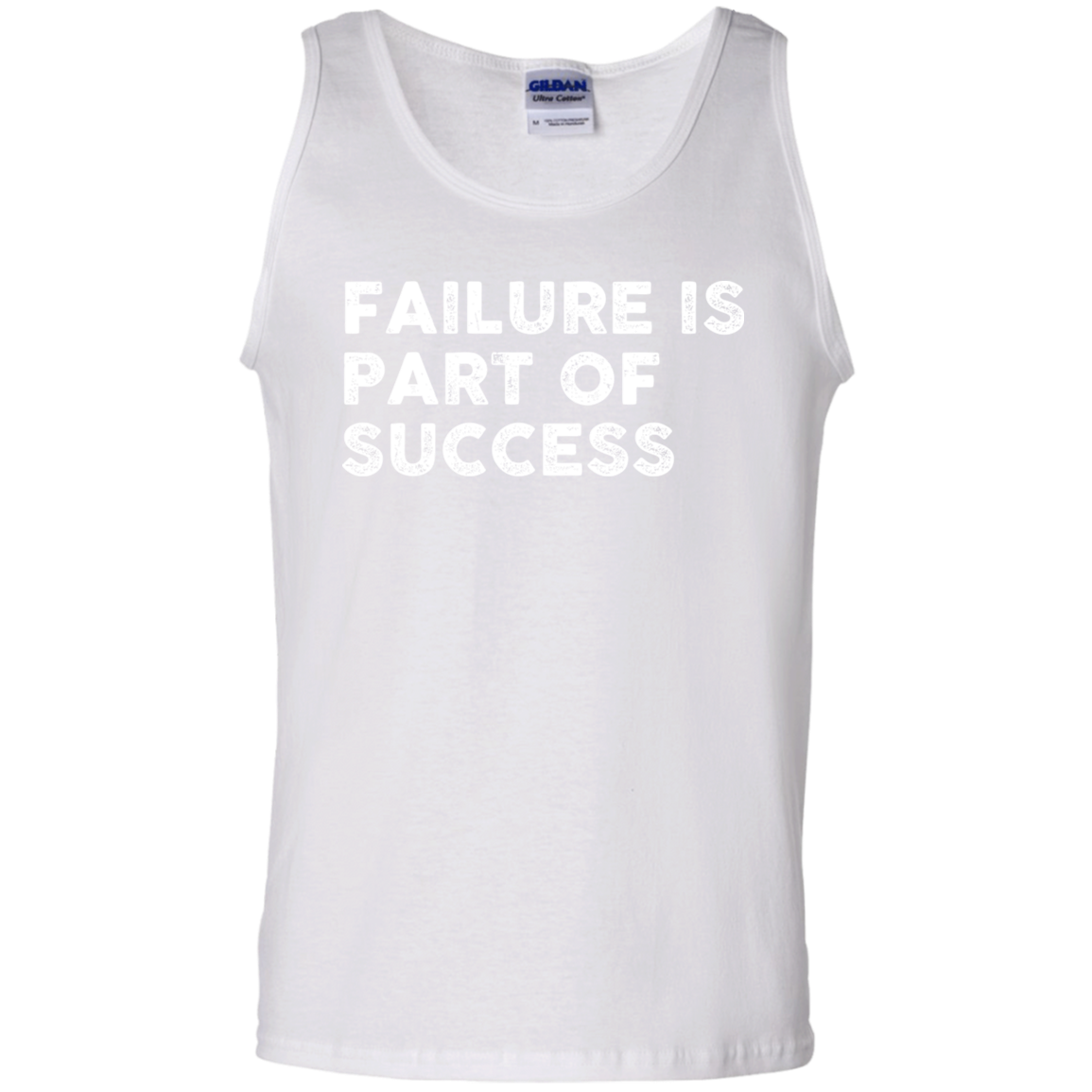 "FAILURE IS" 100% Cotton Tank Top