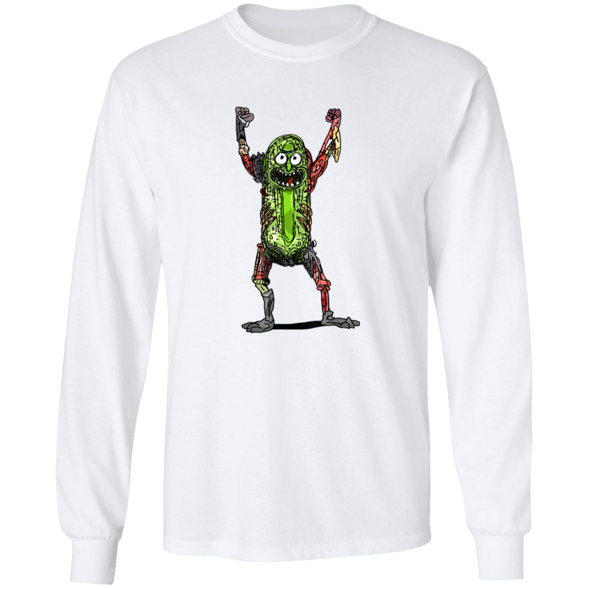 "PICKLE RICK" LS Ultra Cotton T-Shirt