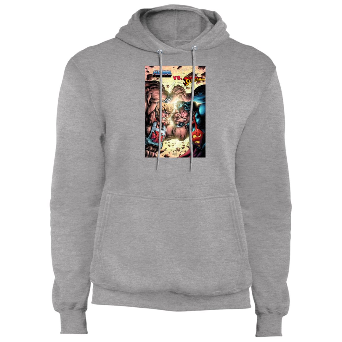 "HE-MAN VS SUPERMAN" Core Fleece Pullover Hoodie