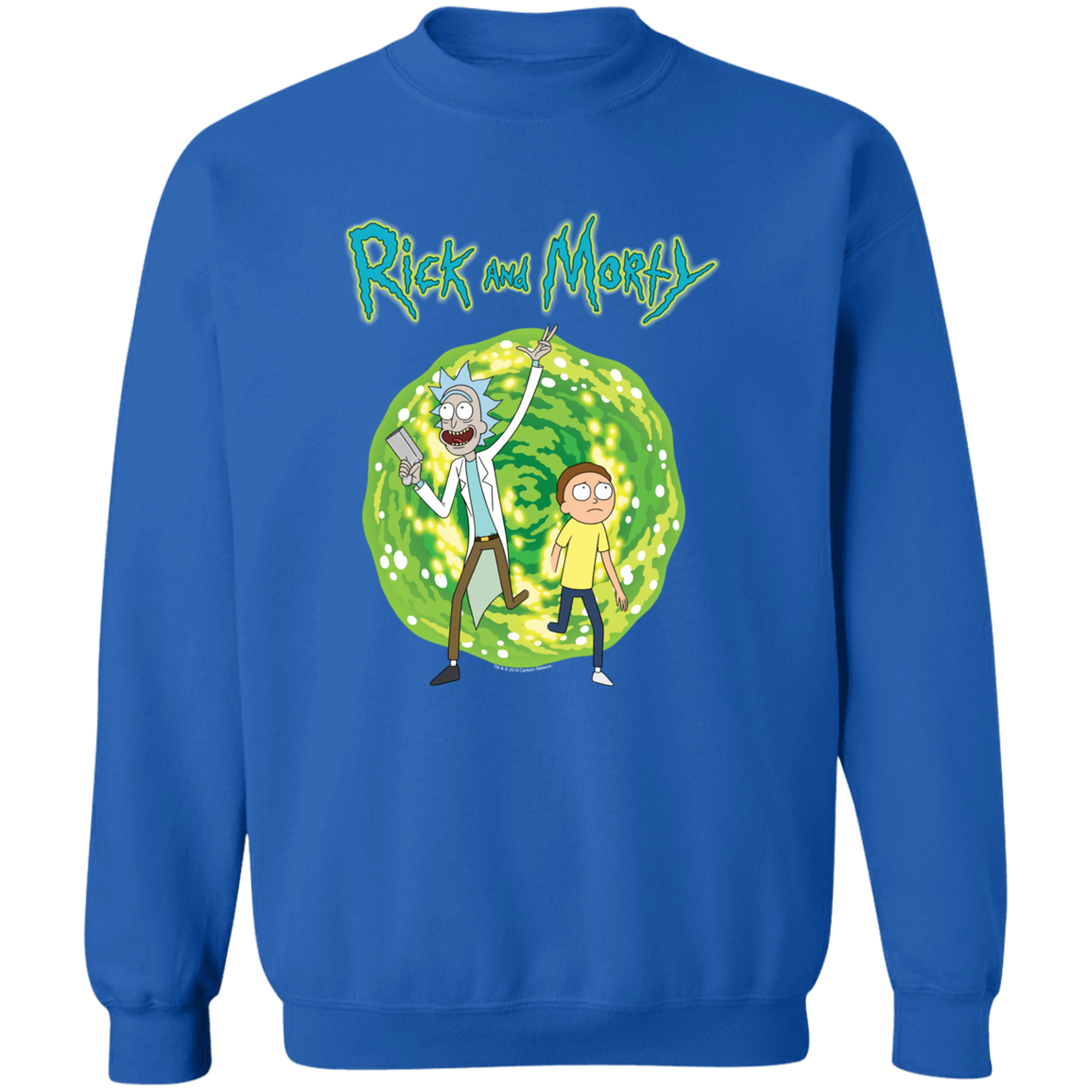 "RICK AND MORTY" Crewneck Pullover Sweatshirt