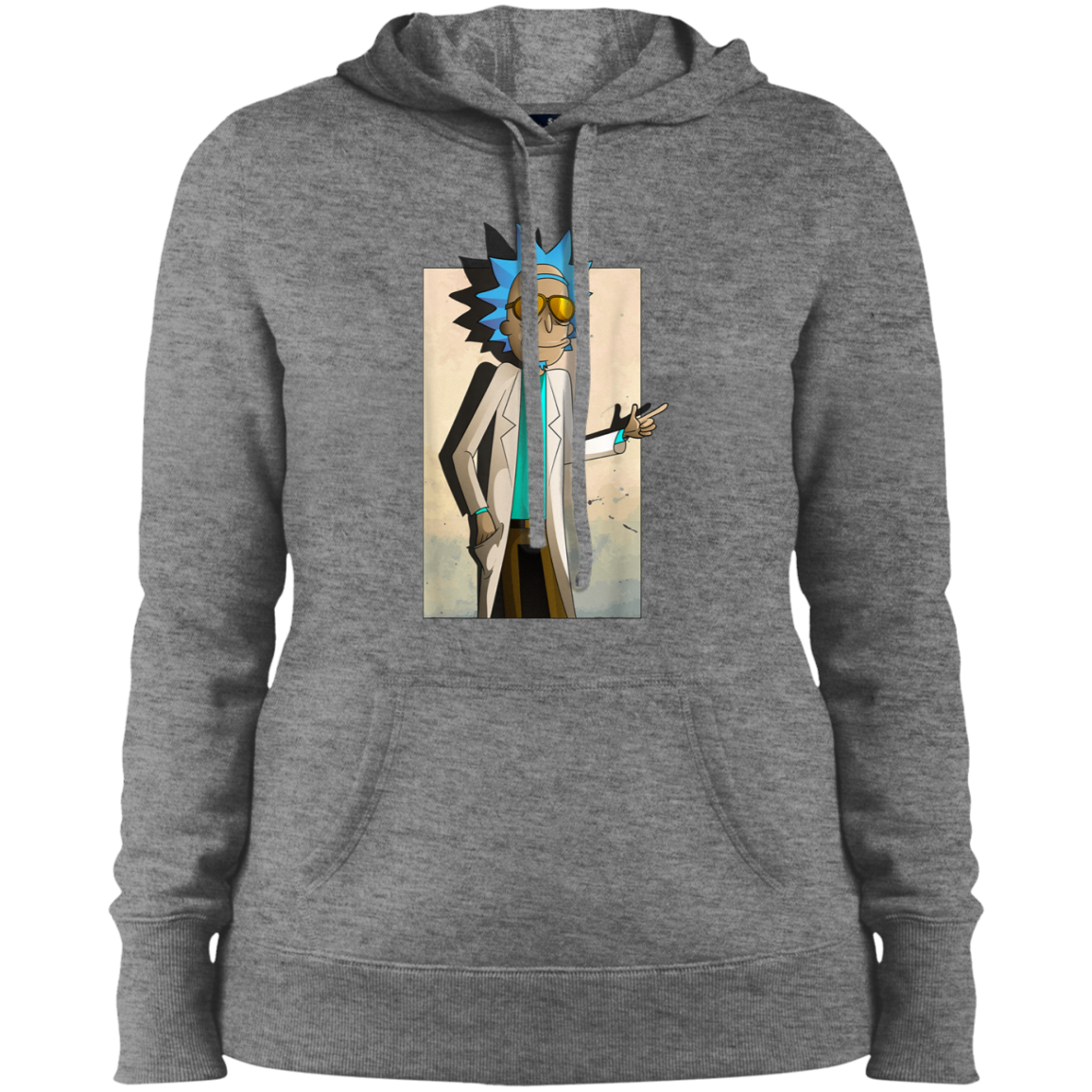 "COOL RICK" Ladies' Pullover Hooded Sweatshirt