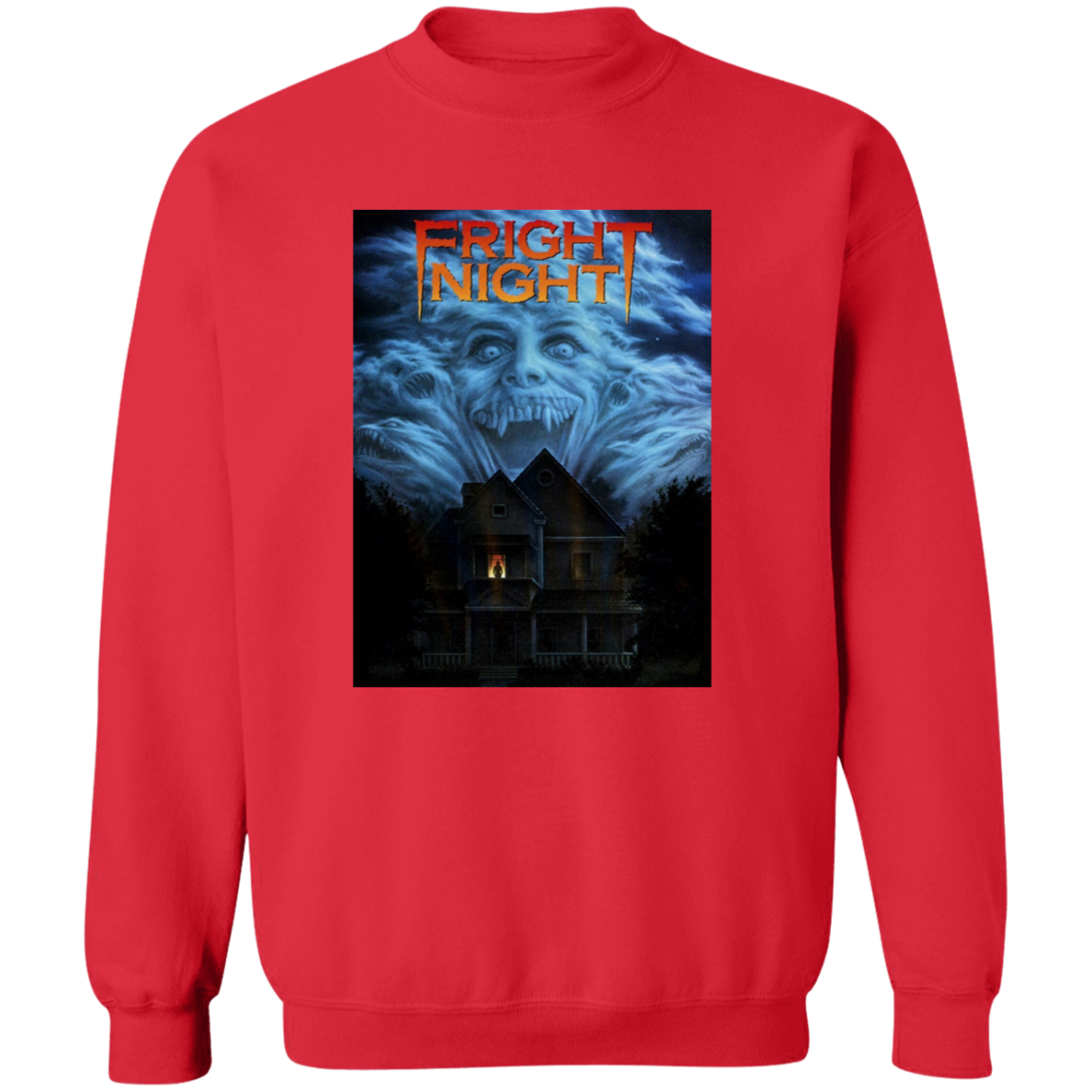 "FRIGHT NIGHT" Crewneck Pullover Sweatshirt