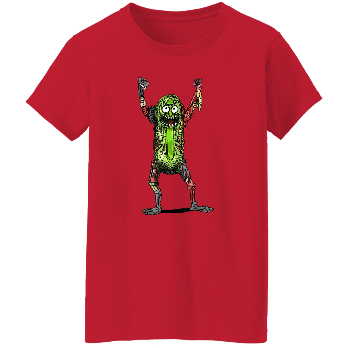 "PICKLE RICK" Ladies' 5.3 oz. T-Shirt