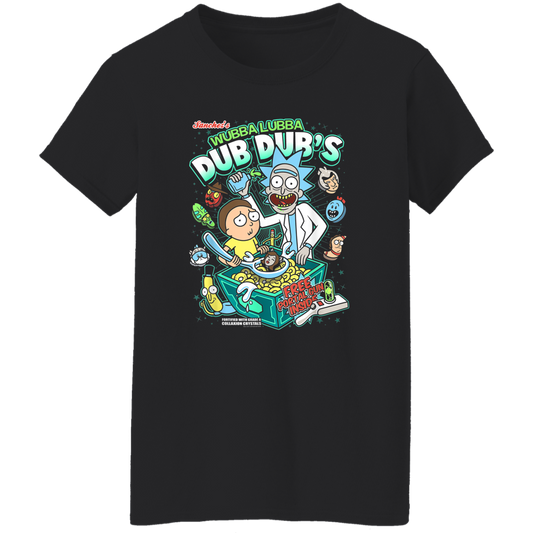 "DUB DUBS CEREAL" Ladies' 5.3 oz. T-Shirt