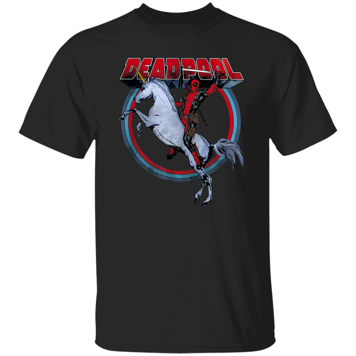 "UNICORN DEADPOOL" 5.3 oz. T-Shirt