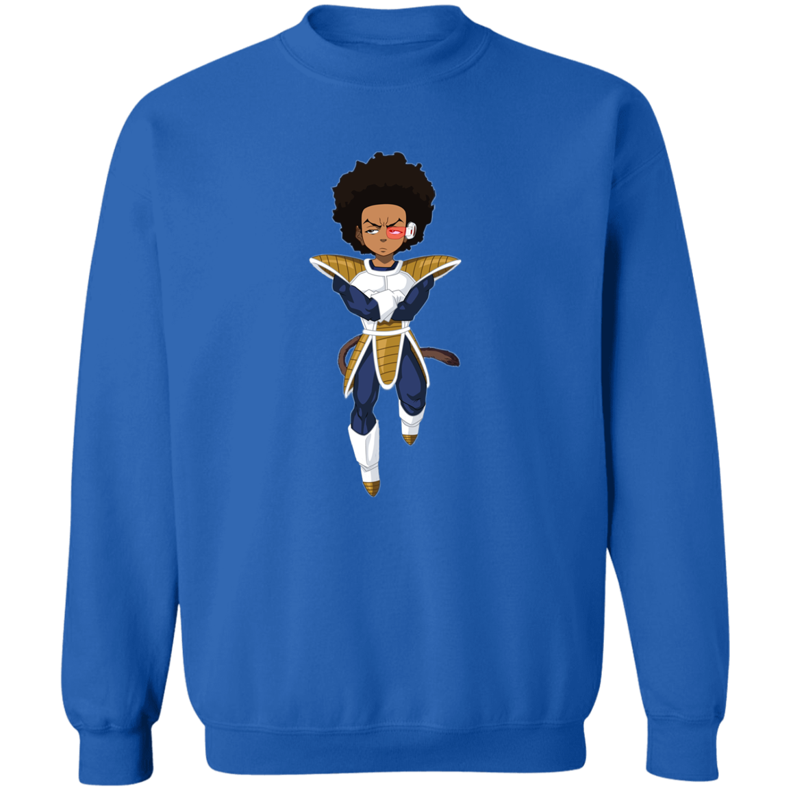 "HUEGETA" Crewneck Pullover Sweatshirt