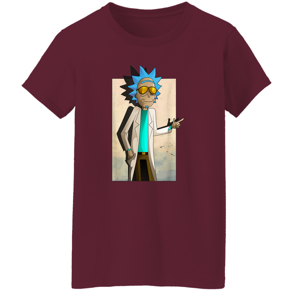 "COOL RICK" Ladies' 5.3 oz. T-Shirt