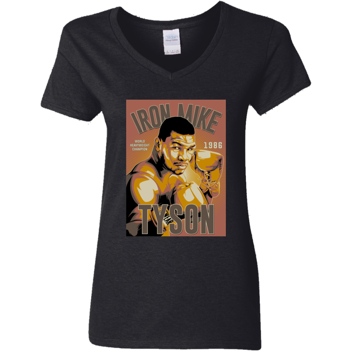 "TYSON" Ladies' 5.3 oz. V-Neck T-Shirt