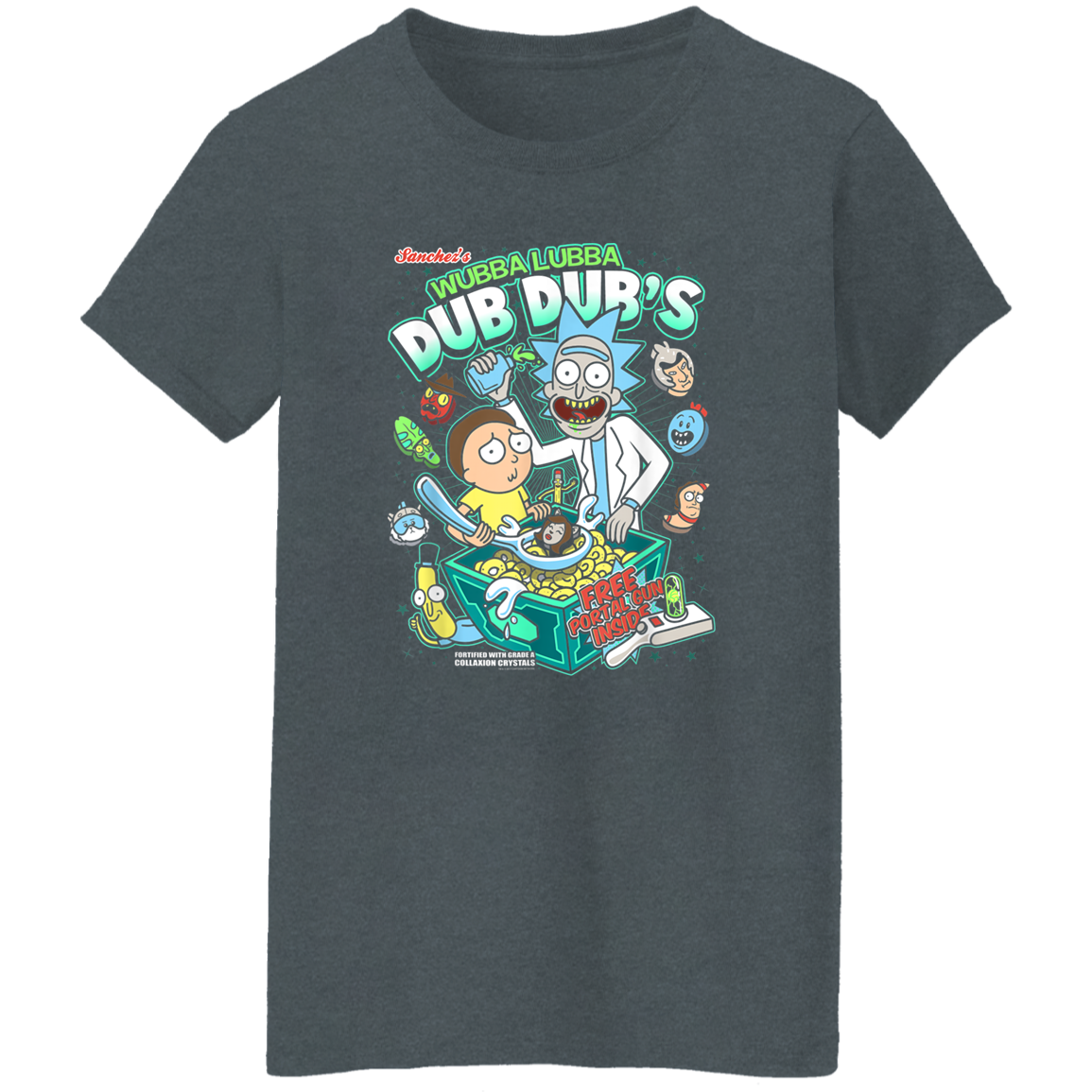 "DUB DUBS CEREAL" Ladies' 5.3 oz. T-Shirt