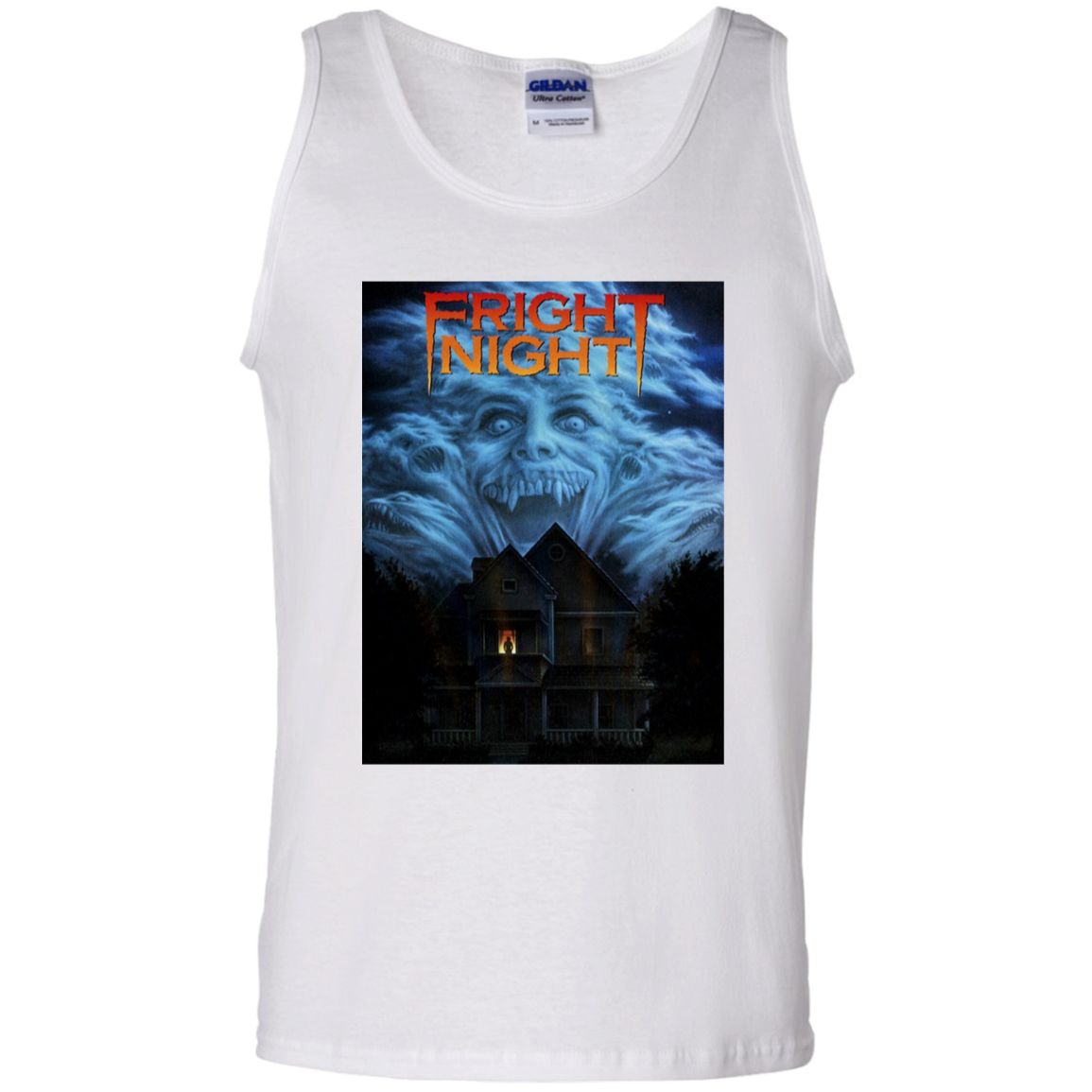 "FRIGHT NIGHT" 100% Cotton Tank Top