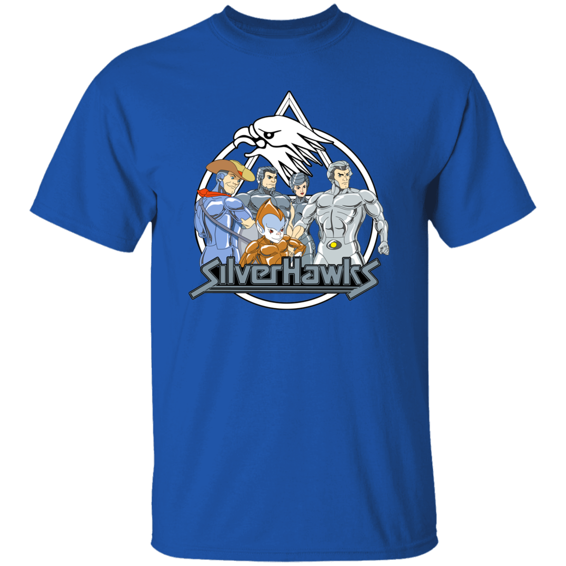 "SILVERHAWKS" 5.3 oz. T-Shirt