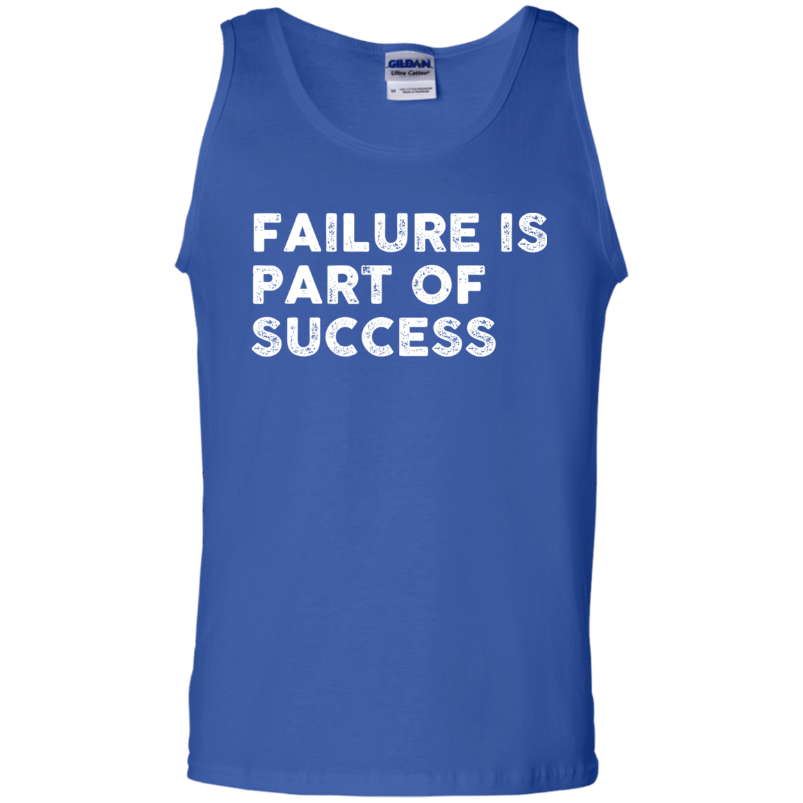 "FAILURE IS" 100% Cotton Tank Top