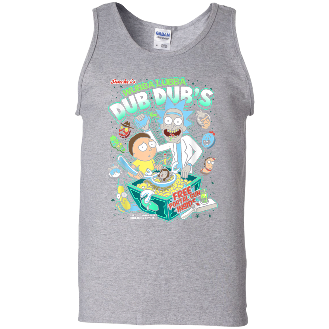 "DUB DUBS CEREAL" 100% Cotton Tank Top