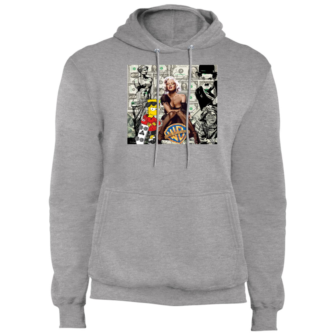 "MONEY MAKING MARILYN" Core Fleece Pullover Hoodie