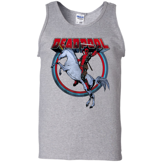 "UNICORN DEADPOOL" 100% Cotton Tank Top