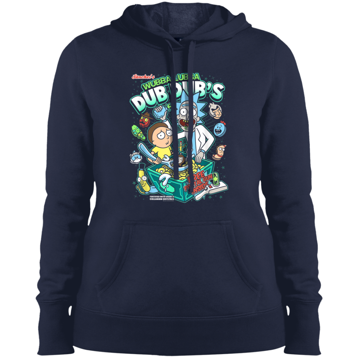 "DUB DUBS CEREAL" Ladies' Pullover Hooded Sweatshirt