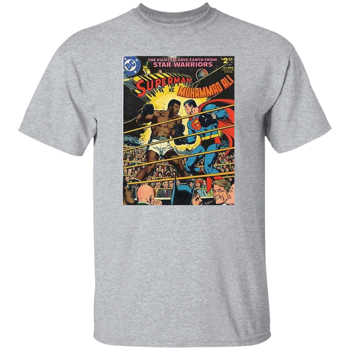 "SUPERMAN VS ALI" 5.3 oz. T-Shirt