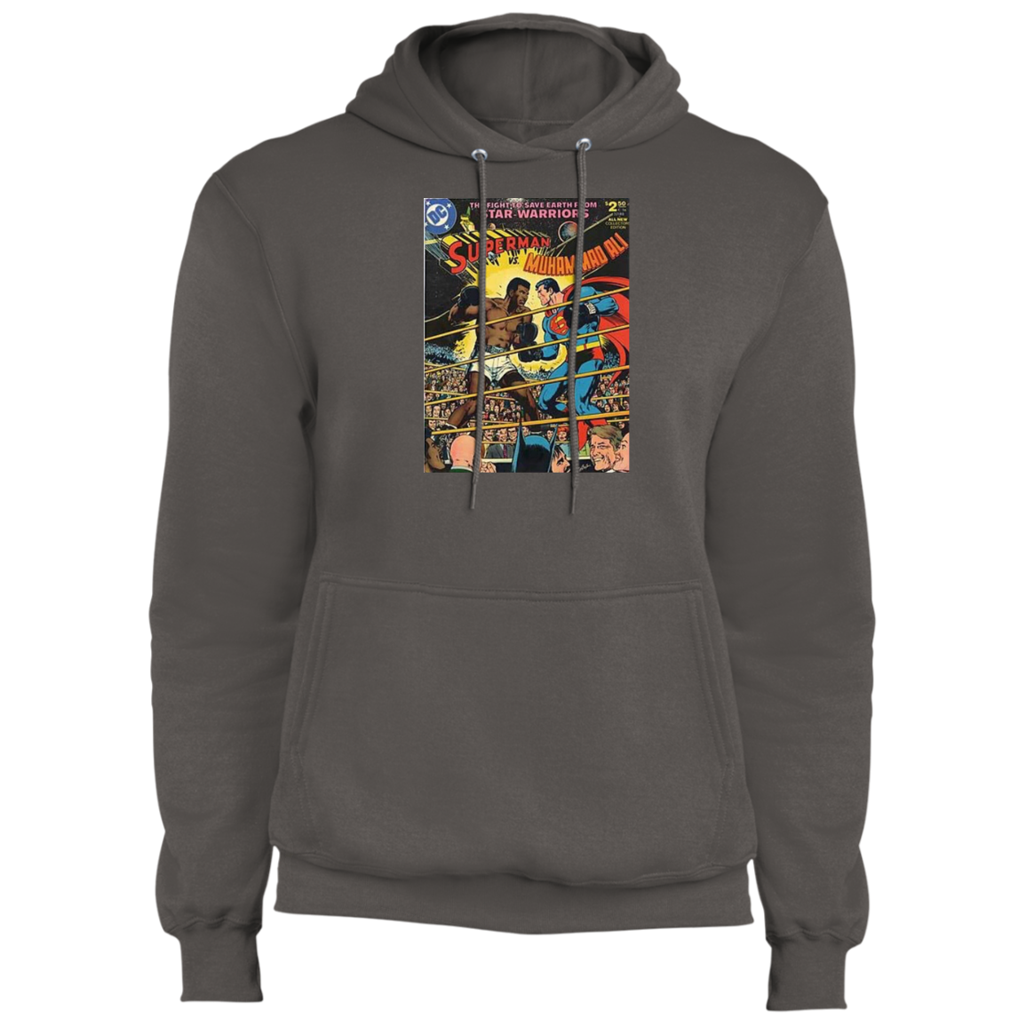 "SUPERMAN VS ALI" Core Fleece Pullover Hoodie