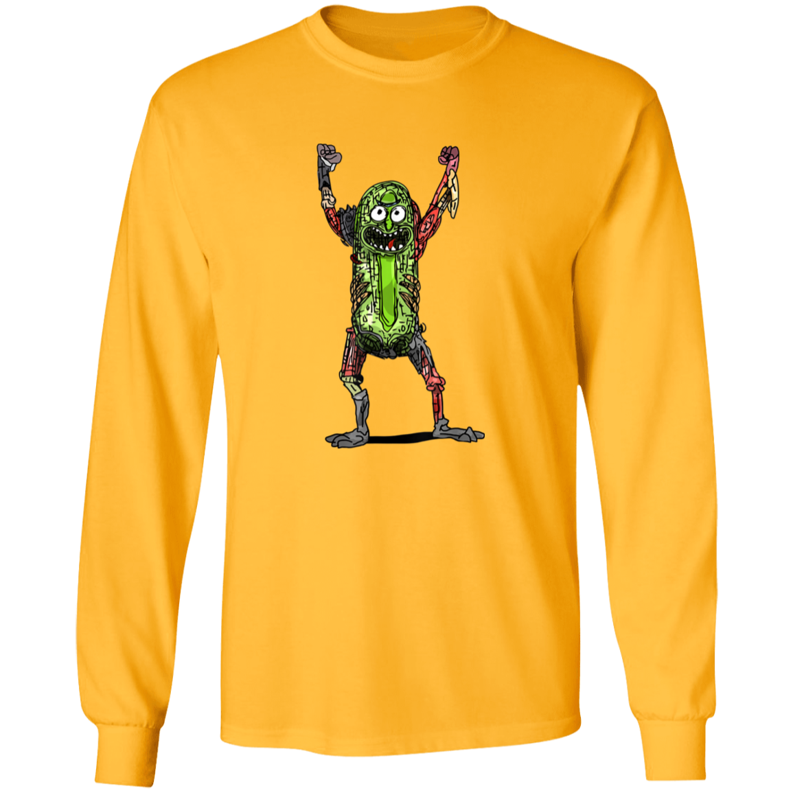 "PICKLE RICK" LS Ultra Cotton T-Shirt