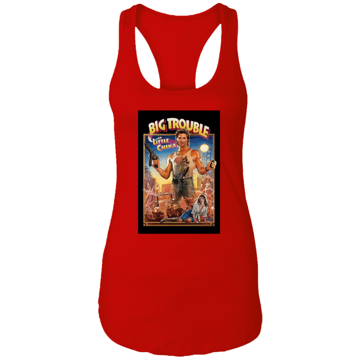 "PORKCHOP EXPRESS" Ladies Ideal Racerback Tank