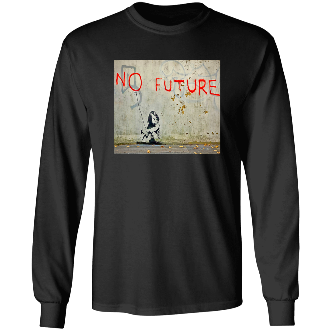 "NO FUTURE" LS Ultra Cotton T-Shirt