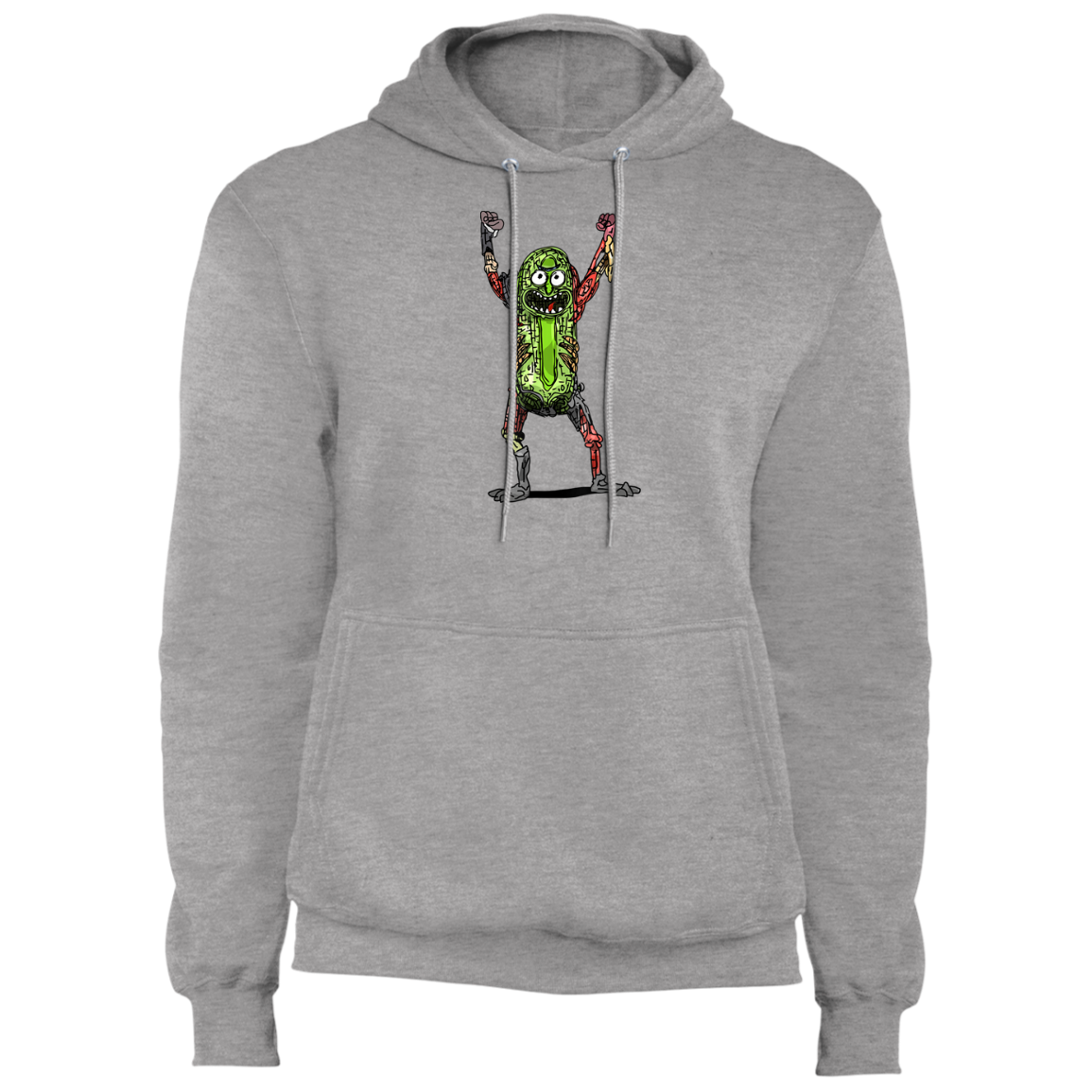 "PICKLE RICK" Core Fleece Pullover Hoodie