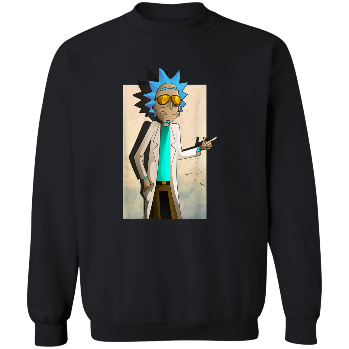 "COOL RICK" Crewneck Pullover Sweatshirt