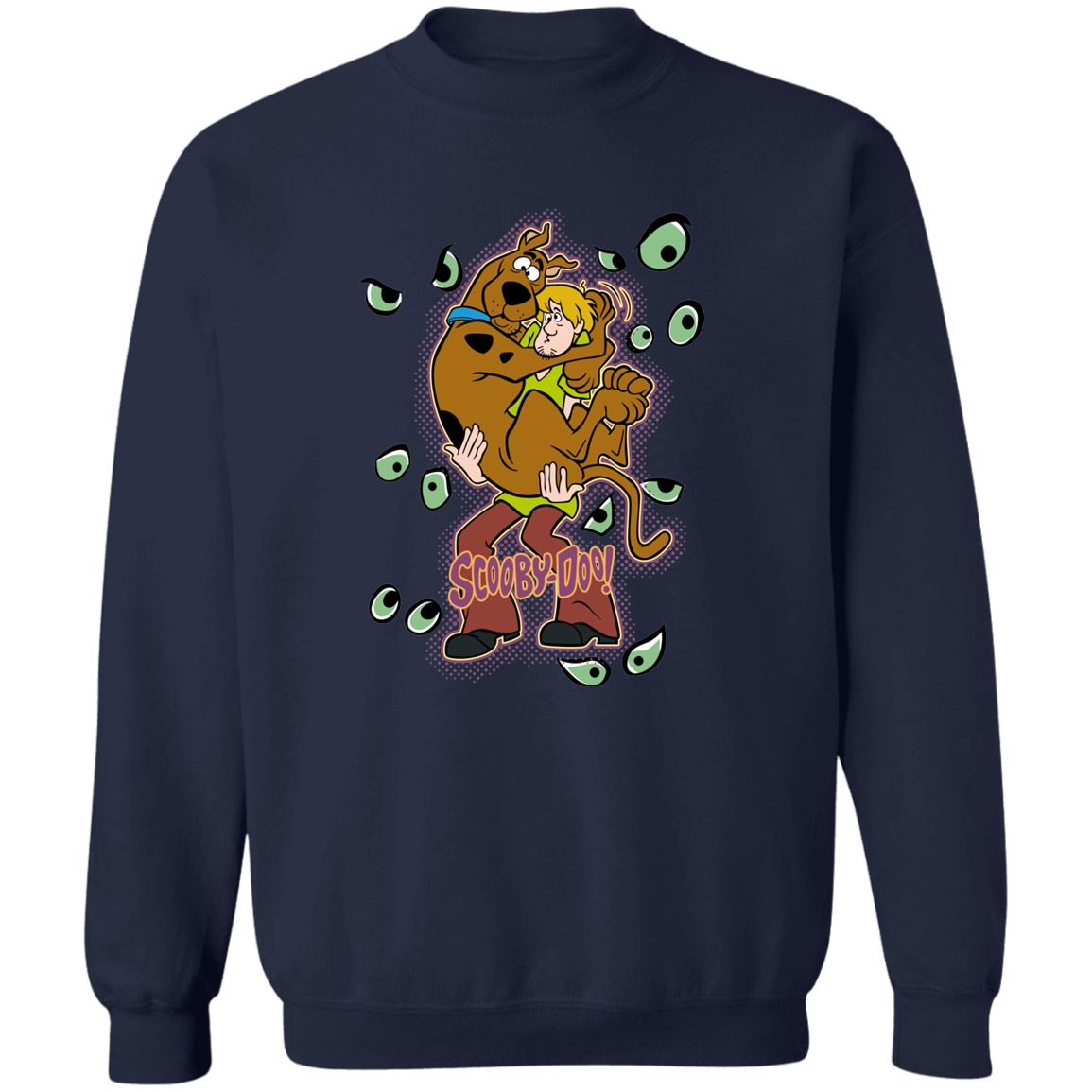 "SCOOBY-DOO" Crewneck Pullover Sweatshirt