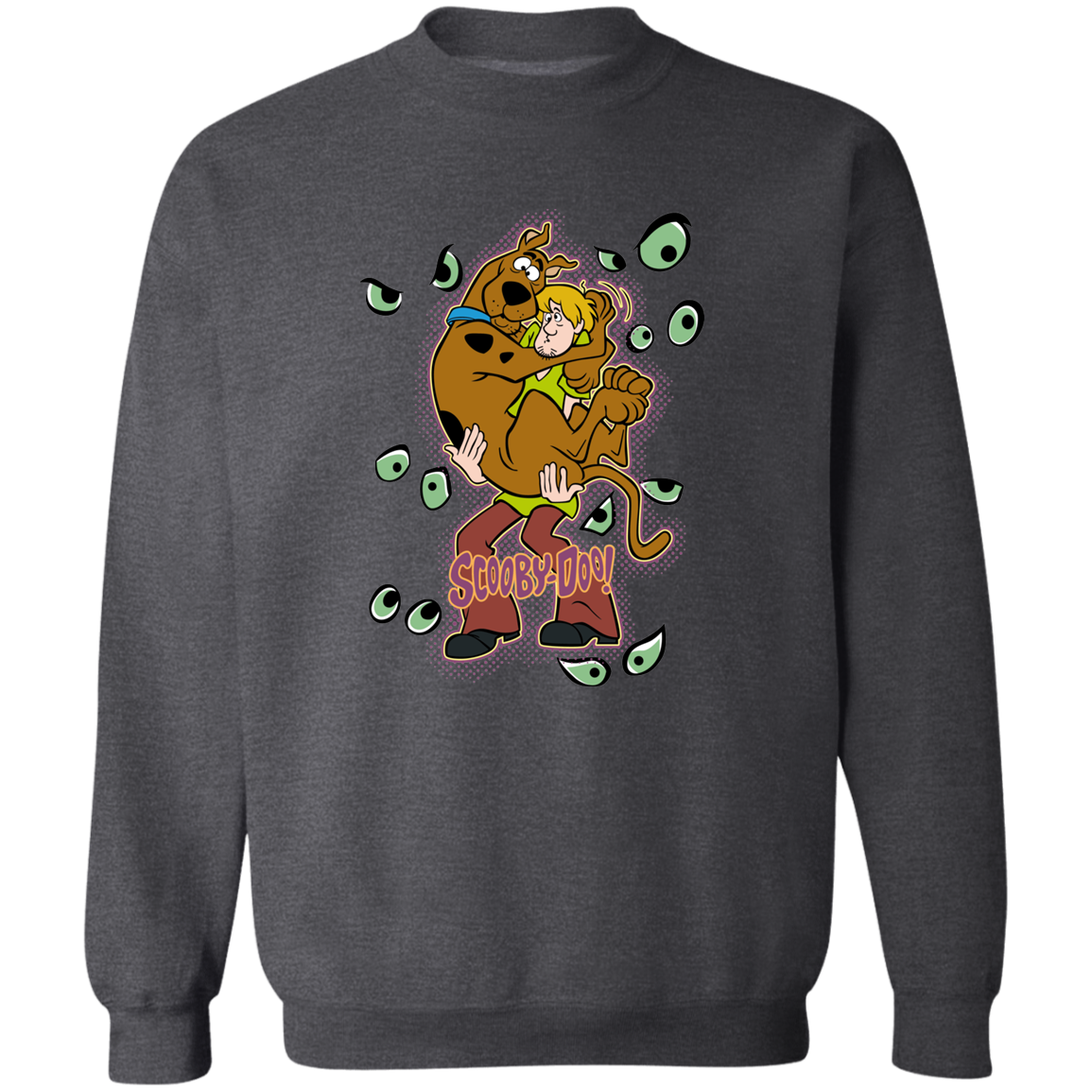 "SCOOBY-DOO" Crewneck Pullover Sweatshirt