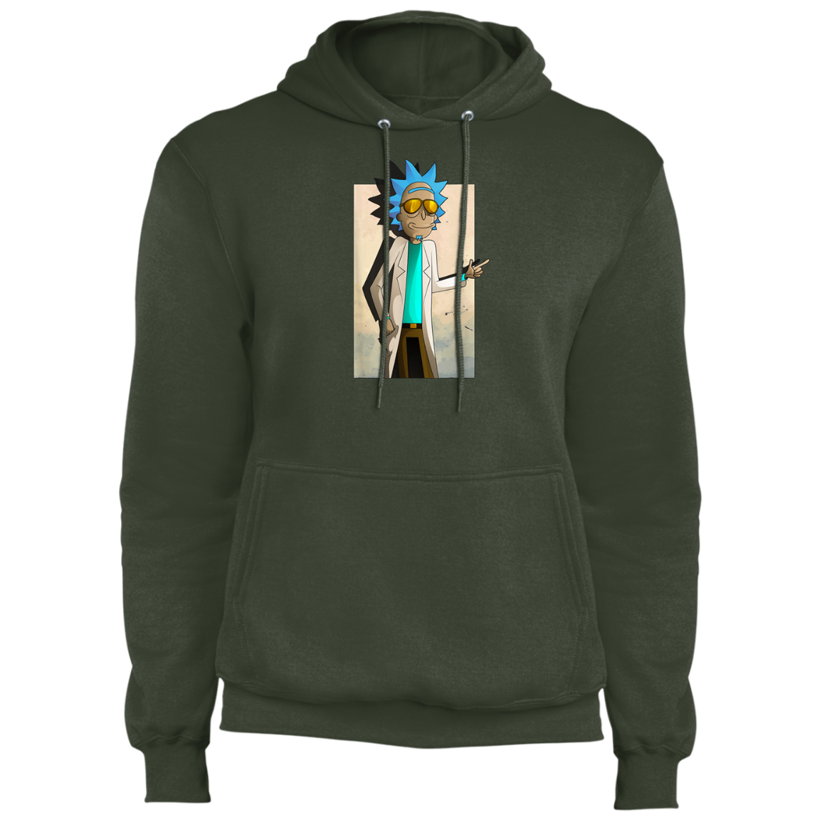 "COOL RICK" Core Fleece Pullover Hoodie