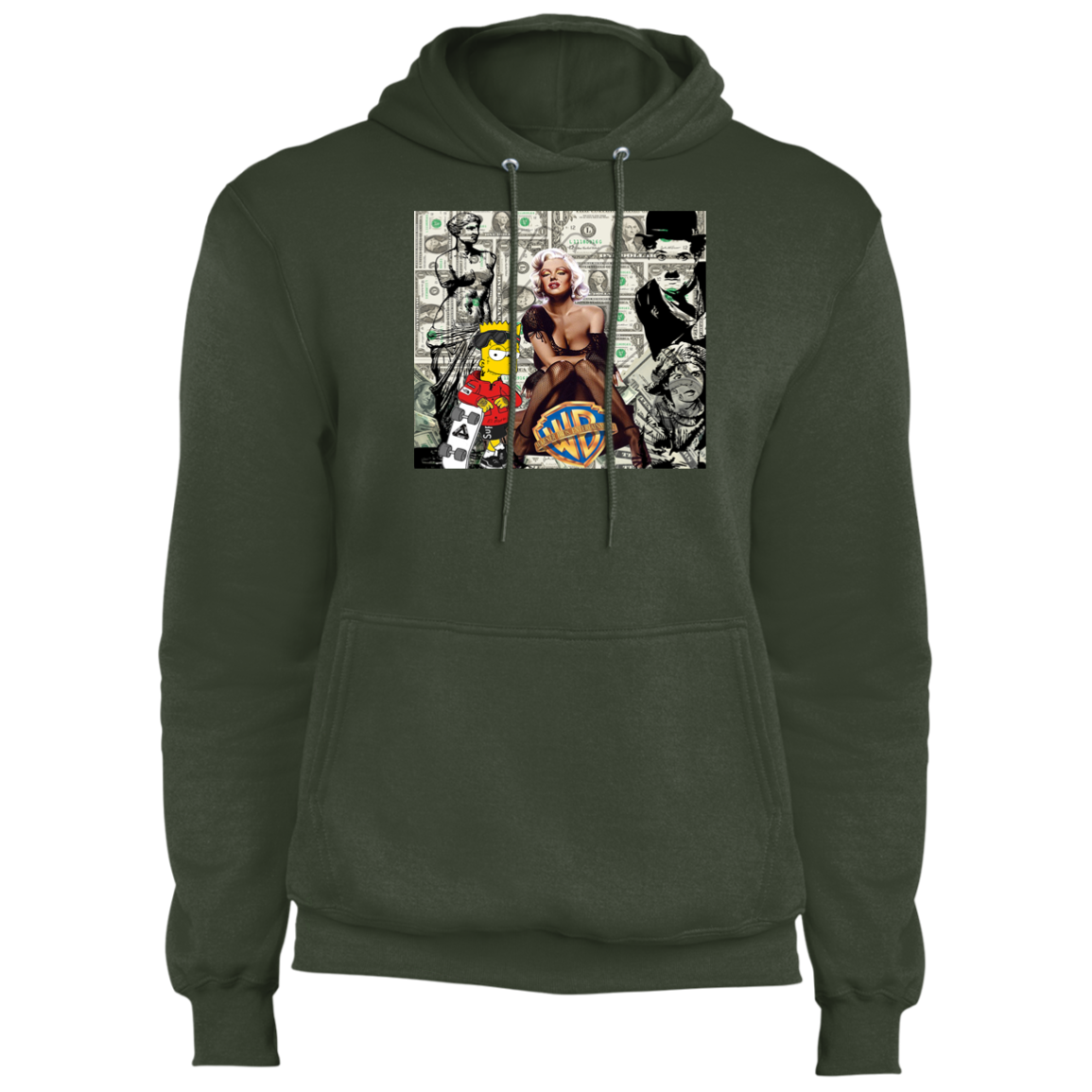 "MONEY MAKING MARILYN" Core Fleece Pullover Hoodie