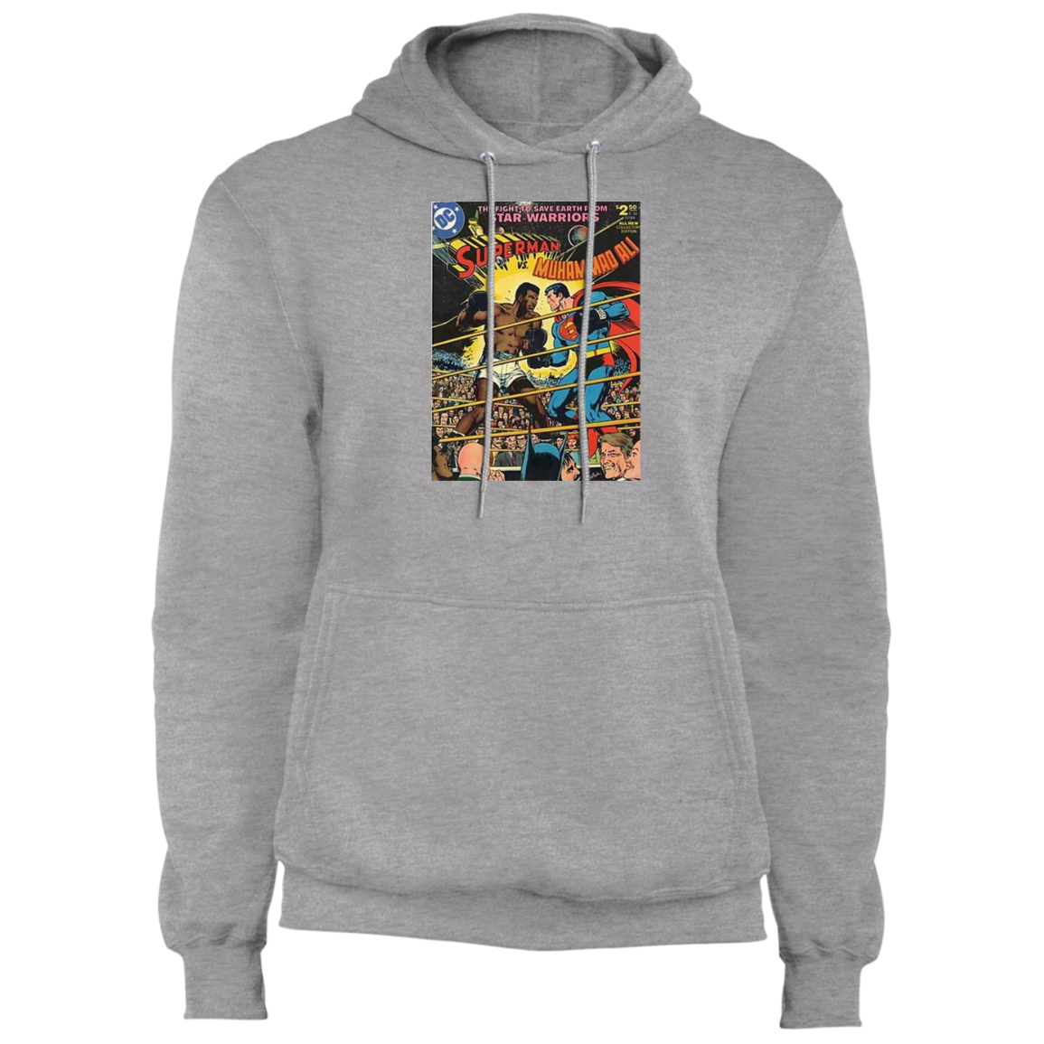 "SUPERMAN VS ALI" Core Fleece Pullover Hoodie