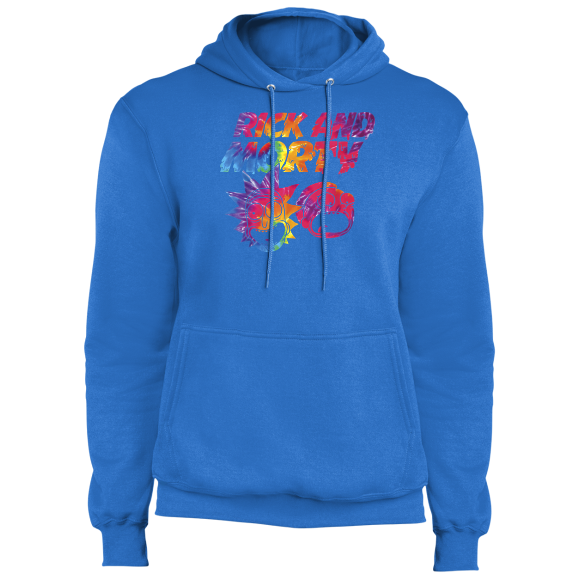 "ACID TRIP RICK AND MORTY" Core Fleece Pullover Hoodie