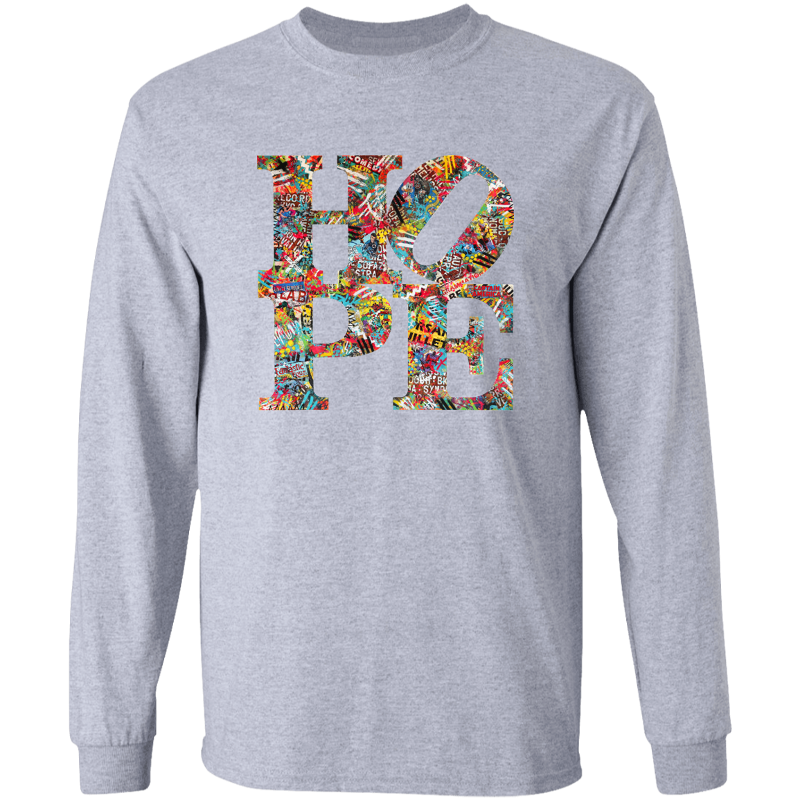 "HOPE" LS Ultra Cotton T-Shirt