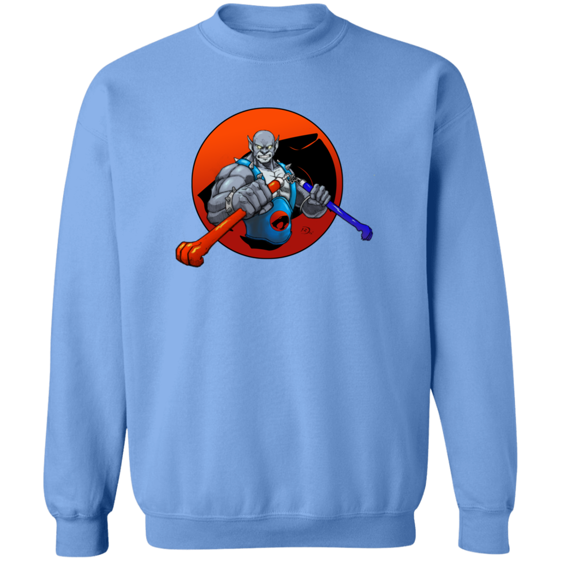 "PANTHRO" Crewneck Pullover Sweatshirt