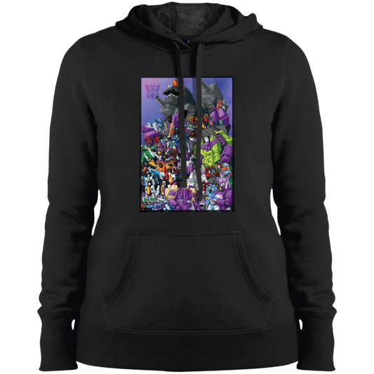 "DECEPTICONS UNITE" Ladies' Pullover Hooded Sweatshirt