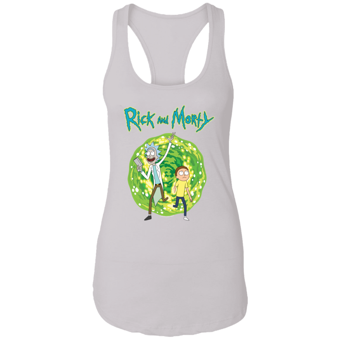 "RICK AND MORTY" Ladies Ideal Racerback Tank